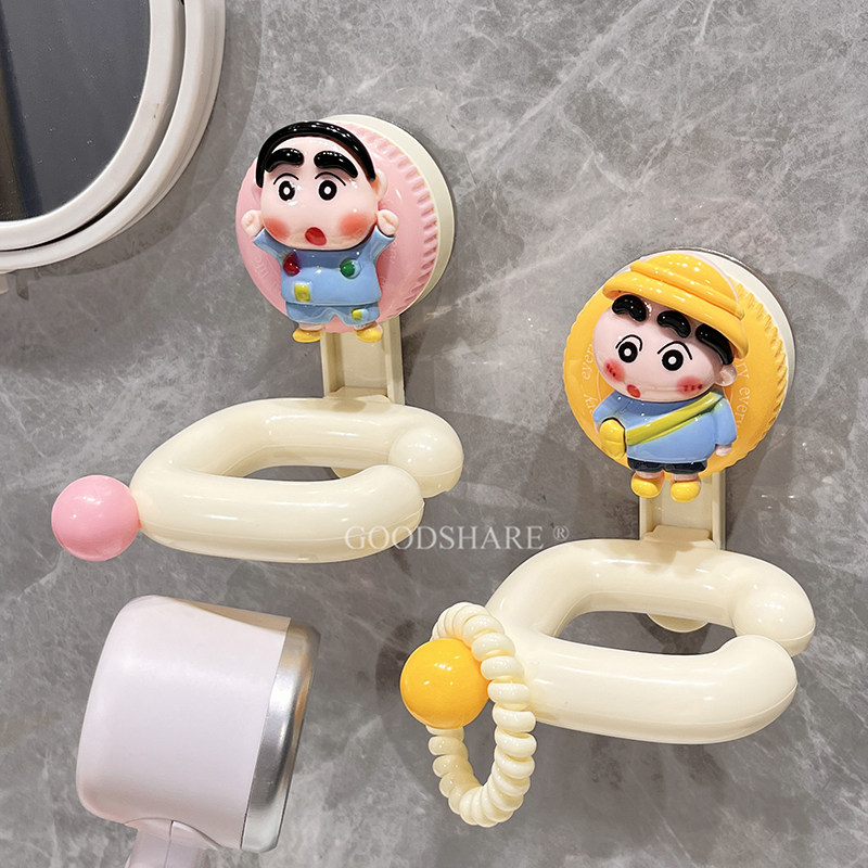 吹风机支架免打孔收纳置物架可爱卡通蜡笔小新家用壁挂风筒放置架,家庭/个人清洁工具,吹风机置物架,淘宝优惠券,粉丝福利购,淘宝优惠卷