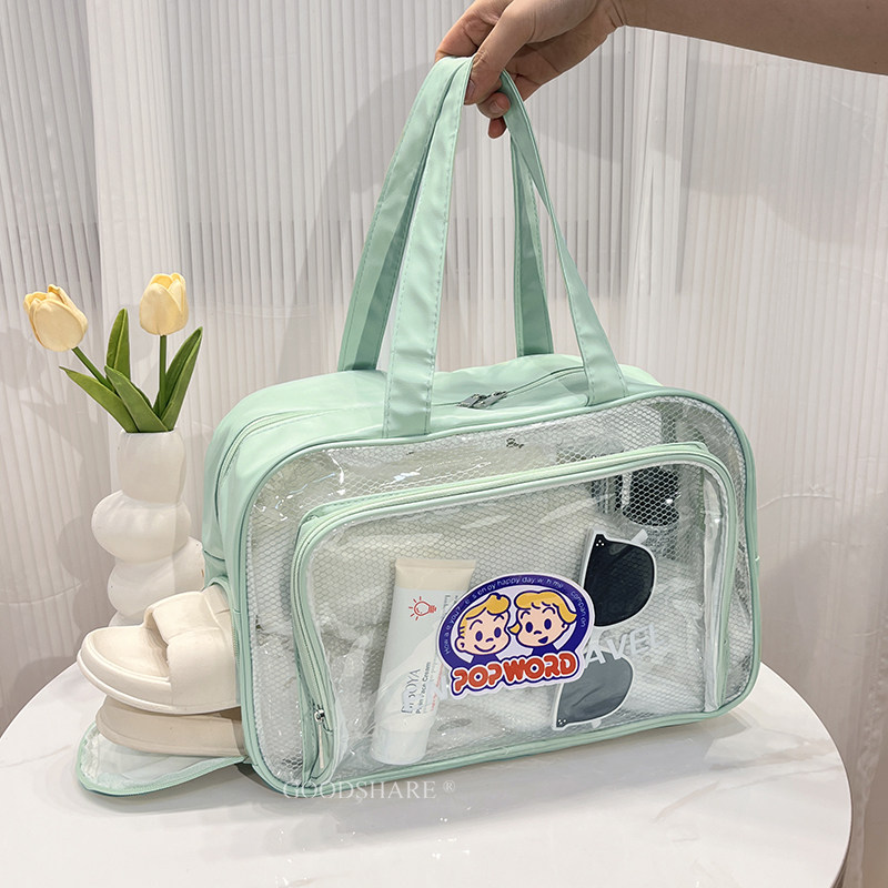 旅行洗漱包大容量防水防尘可爱卡通高颜值便携式手提化妆品收纳包,收纳整理,化妆包,淘宝优惠券,粉丝福利购,淘宝优惠卷