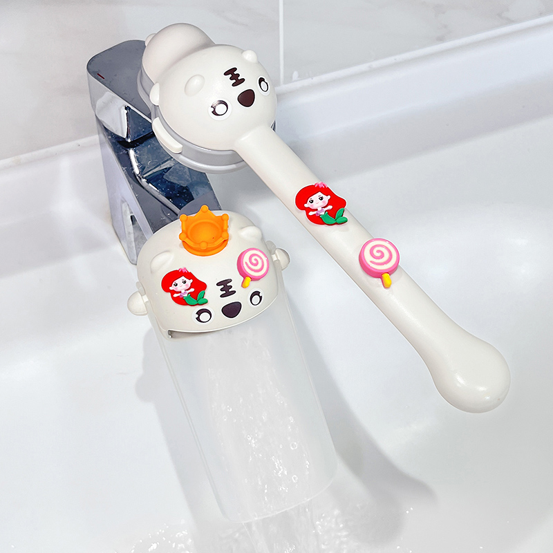 水龙头延伸器硅胶导水槽可爱