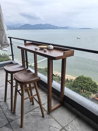 吧台桌椅组合现代简约酒吧台桌家用小户型吧台桌椅组合