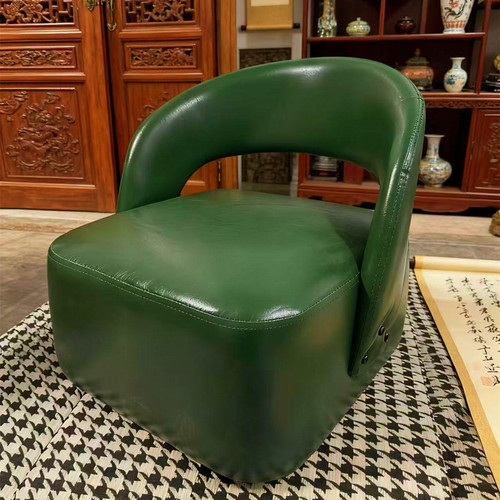 DS6556网红矮凳带靠背万向轮