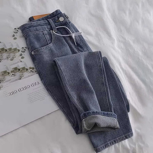 老爹裤 哈伦牛仔裤 胖mm高腰梨形身材显瘦九分裤 大码 女春秋2025新款