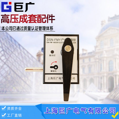 户内反向电磁锁DSN-FMY DSN-FMZ高压柜门用电磁锁FMY/Z电磁锁