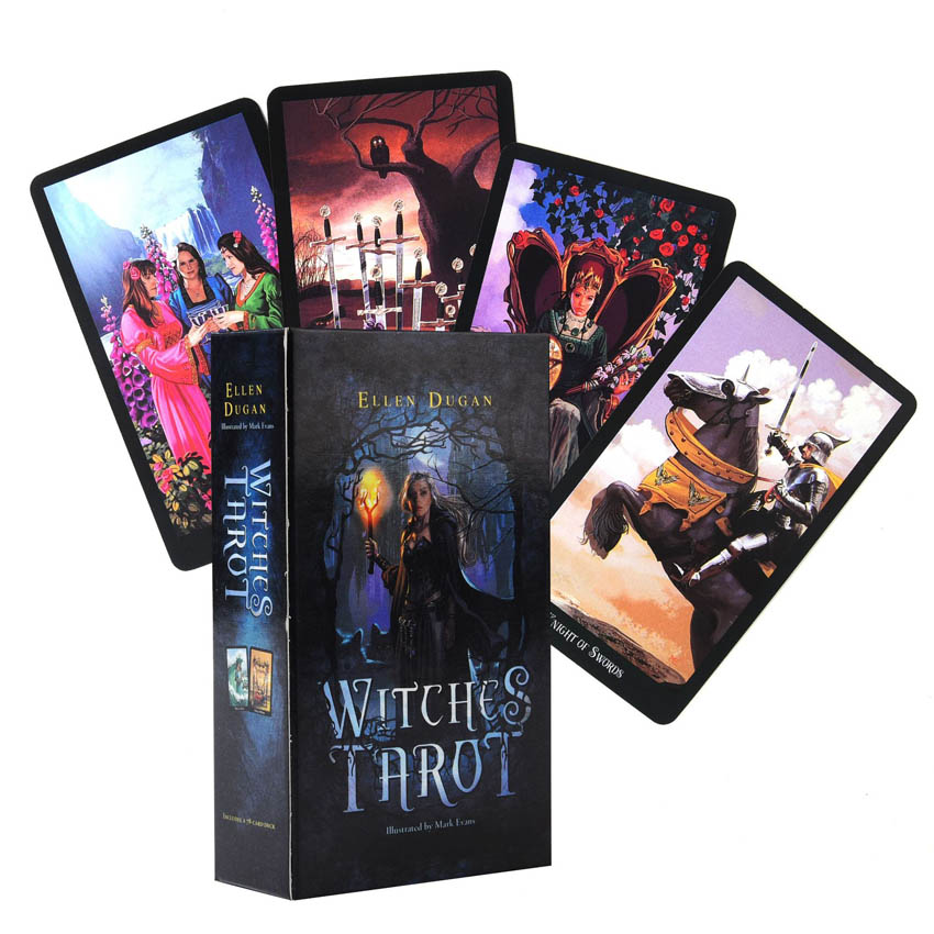 Witches Tarot Deck New Card Games英文塔罗 模玩/动漫/周边/娃圈三坑/桌游 桌游卡牌 原图主图