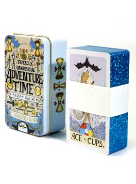 冒险时刻塔罗牌Adventure time 渡边高档铁盒英文桌游卡牌游戏