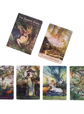44张 树木守护者神谕卡 Tree Keepers Oracle 桌游英文卡牌游戏