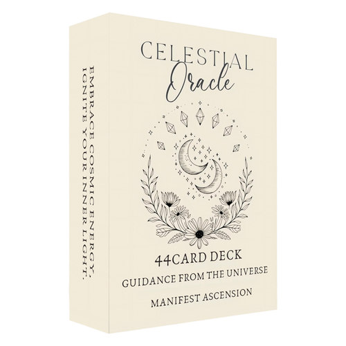 原创 天界神谕卡Celestial Oracle天地盖12X8CM 44张英文卡牌游戏