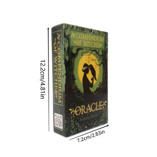 女神特辑神谕卡A Compendium of Witches Oracle12x7cm英文卡牌