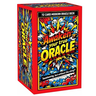 Oracle天地盖12x7CM英文卡牌 True 原创觉醒清晰神谕Awaken Your