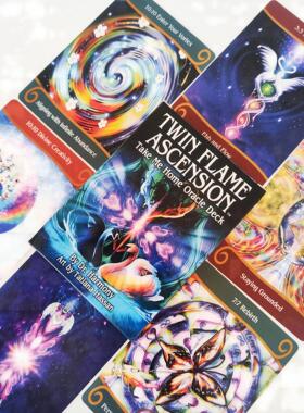 双生火焰神谕卡Twin Flame Ascension Oracle 英文桌游卡牌游戏