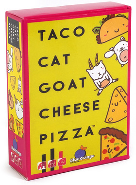 火腿披萨家庭聚会游戏卡片Taco c-at Goat Cheese Pizza 全英文