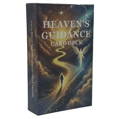 天使信息神谕Heaven's Guidance Oracle天地盖12X7CM英文卡牌游戏