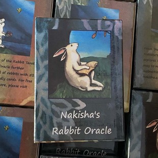 英文神谕卡Nakishas Rabbit Oracle 娜姬莎兔子桌游卡牌游戏