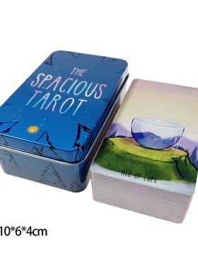 英文铁盒the Spacious Tarot空境塔罗牌
