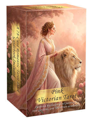 维多利亚粉色塔牌Pink Victorian Tarot天地盖12X7CM英文卡牌游戏