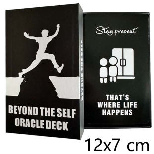 英文天地盖12*7cm神谕Beyond the self oracle deck超越自我 卡牌