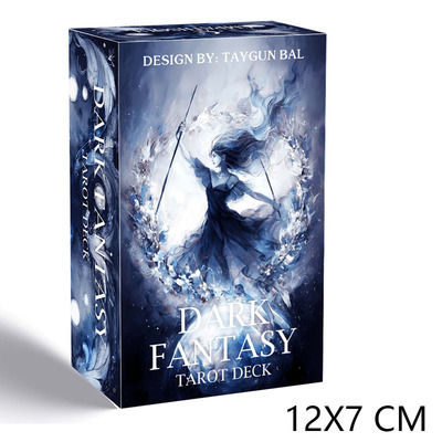 黑暗幻想塔牌Dark Fantasy Tarot天地盖12X7CM卡罗牌英文卡牌游戏