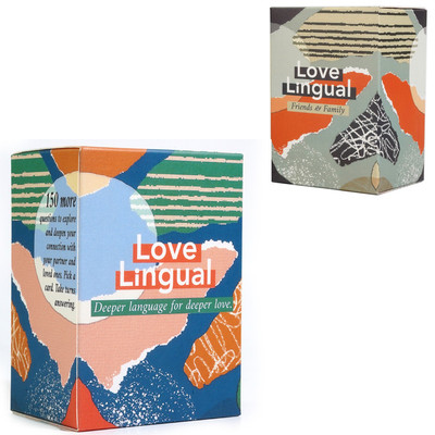 爱的语言夫妻情话cf问答卡牌朋友深谈Love lingual全英文感情游戏