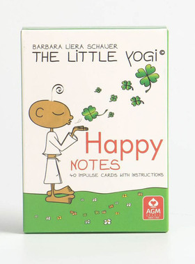 小瑜伽士The Little Yogi Happy Notes Oracle Card Game 能量卡