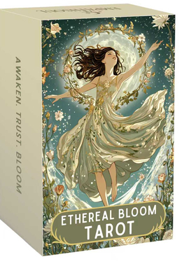 小清新缥缈塔牌 Ethereal Bloom Tarot 天地盖12×7 英文卡牌游戏