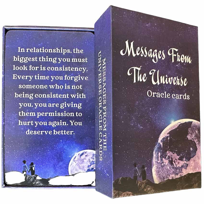 宇宙季神谕卡Messages The Universe Oracle Cards天地盖英文卡牌