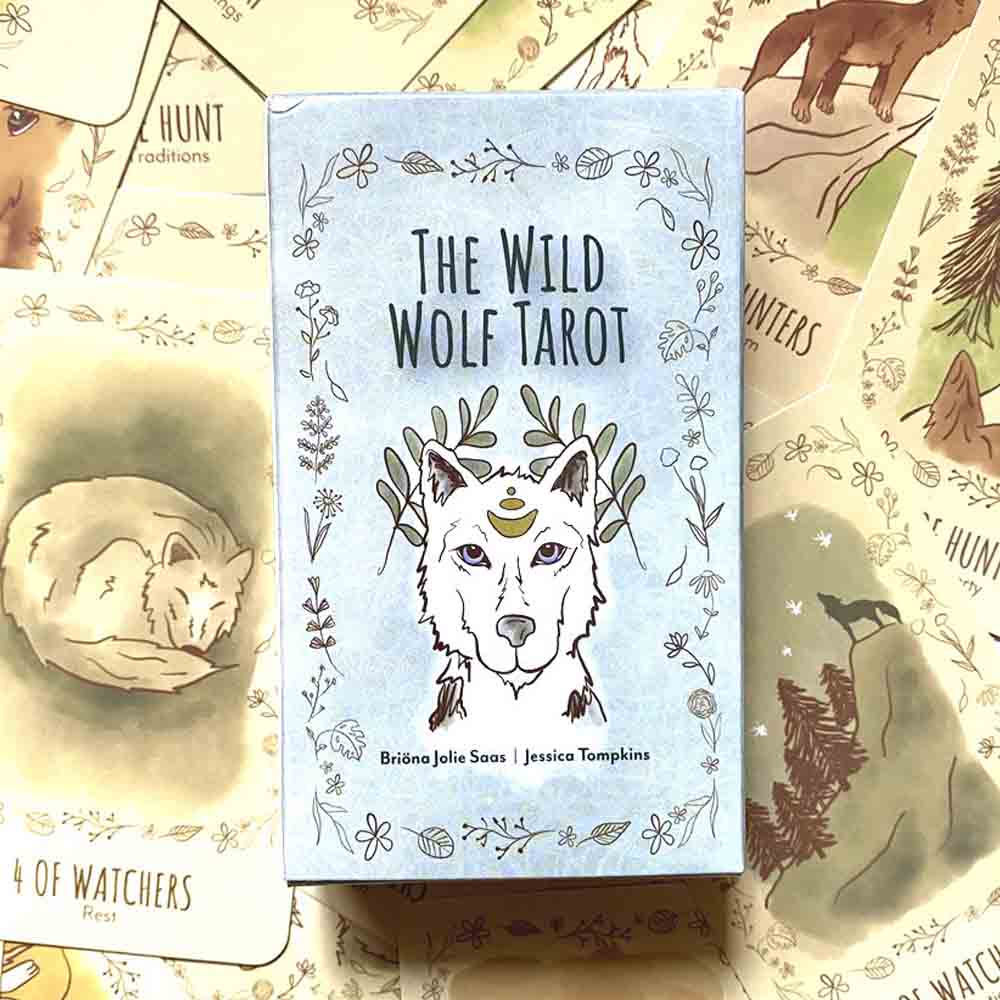 The Wild Wolf Tarot Cards Deck 野狼塔罗牌