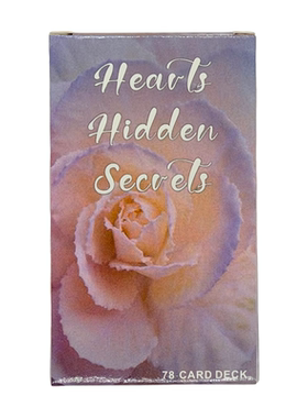 心中隐藏的秘密神谕卡字卡Hearts Hidden Secrets 78张10X6cm英文