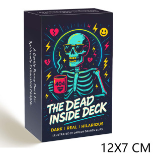 讥讽骷髅神谕The Dead Inside Deck 天地盖12X7CM 英文卡牌游戏
