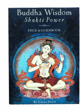 佛陀的智慧Buddha Wisdom, Shakti Power 生命力英文神谕卡牌