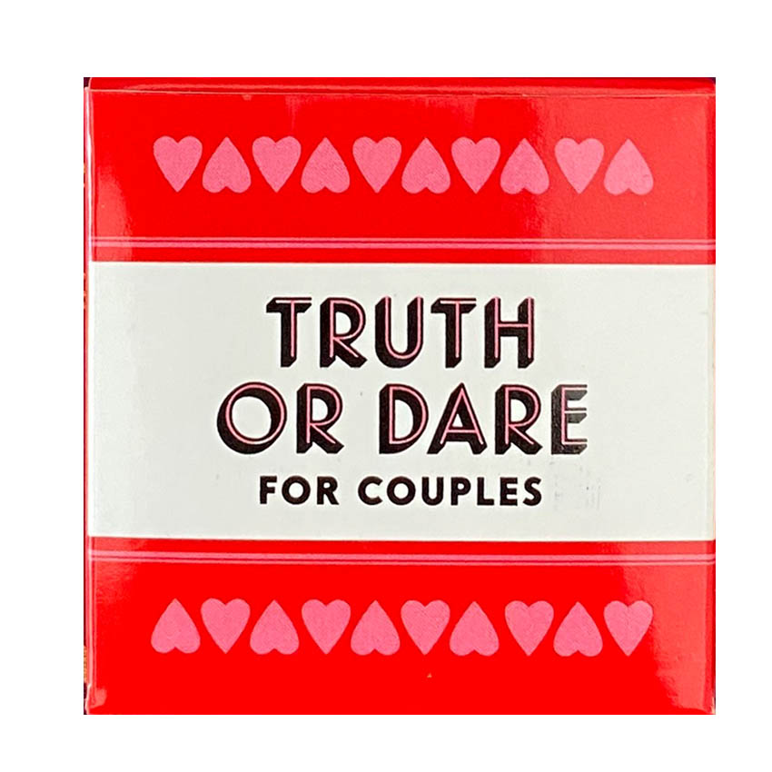 情侣游戏 Truth or Dare for couples真心话大冒险英文桌游卡牌-封面