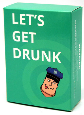 让我们喝醉Lets Get Drunk Card game Adult Drinking 英文桌游