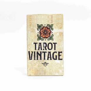 古体伟特塔罗牌Tarot Vintage复古伟特新手入门卡12*7cm大小
