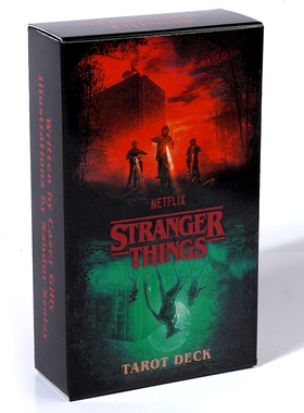 Netflix Stranger Things Tarot Deck Card Game 卡牌游戏桌游塔