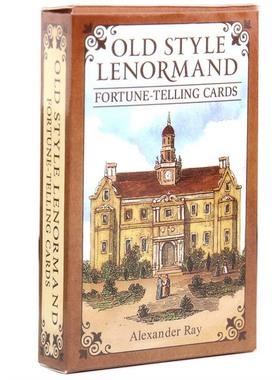 Old Style Lenormand Oracle Card Game 老风格利诺曼