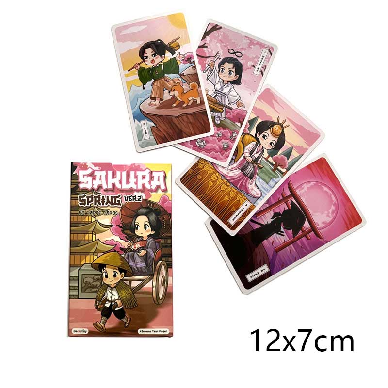 樱花春塔罗SakuraSpring卡牌