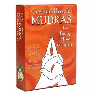 spirit英文卡牌游戏 body and mind 手印身心灵神谕卡Mudras for