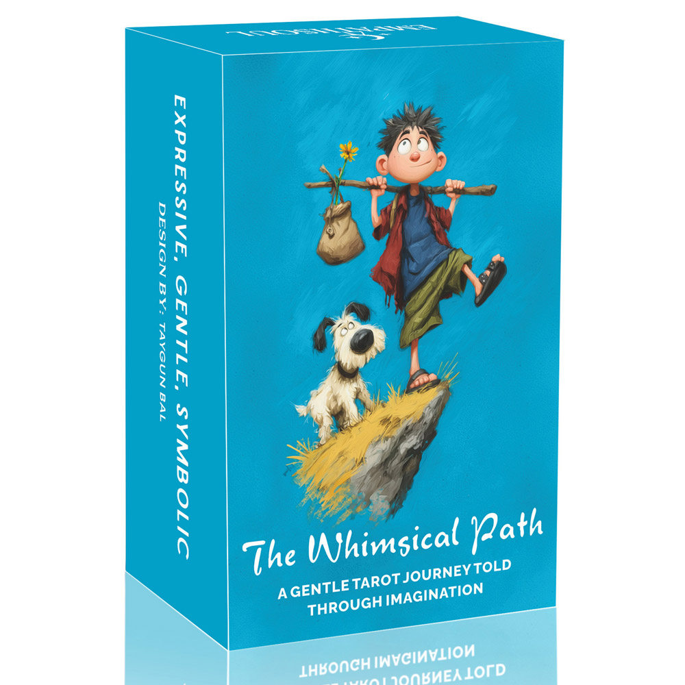 原创搞笑塔牌The Whimsical Path Tarot天地盖12×7英文卡牌游戏