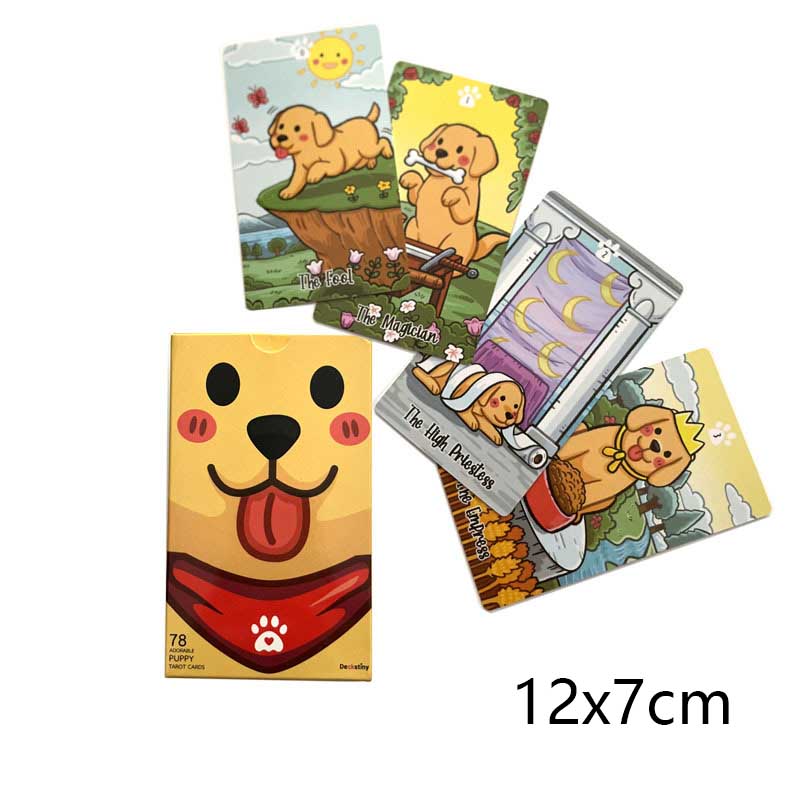 可爱拉布拉多狗狗塔罗牌Labradorable Tarot 12X7cm