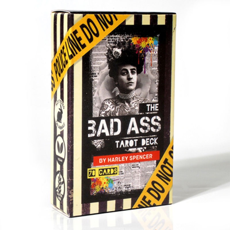 坏蛋塔罗牌The Bad Ass Tarot英文塔牌罗卡牌桌游
