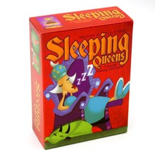 Sleeping Queens Card Game 睡皇后卡牌游戏全英文 New