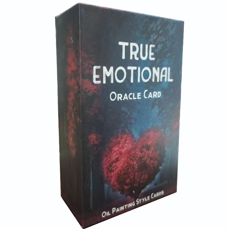 真实情感神谕卡True Emotional Oracle Card天地盖12x7cm英文卡牌-封面