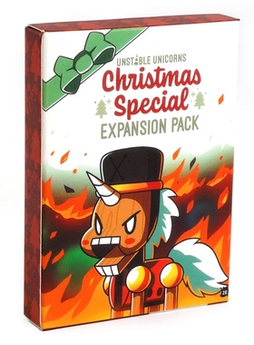 独角兽圣诞拓展Unstable Unicorns Christmas Expansion英文桌游