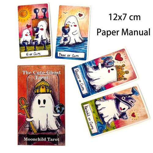 可爱幽灵鬼魂塔罗牌CuteGhost