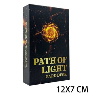 光之路神谕卡Path Of Light Oracle 12x7 cm 天地盖 英文字卡卡牌