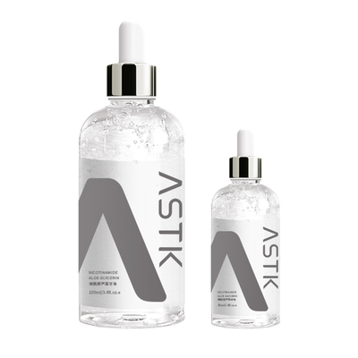ASTK烟酰胺芦荟护肤甘油 脸部补水保湿提亮肤色舒缓修护 赠送30ML