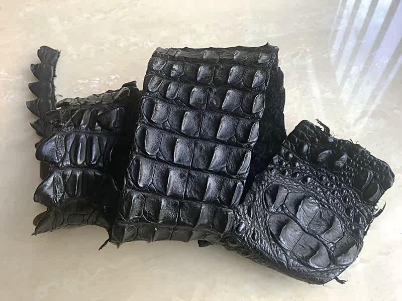 泰国原装鳄鱼皮整张皮料正宗老鳄鱼皮皮料做皮具饰品