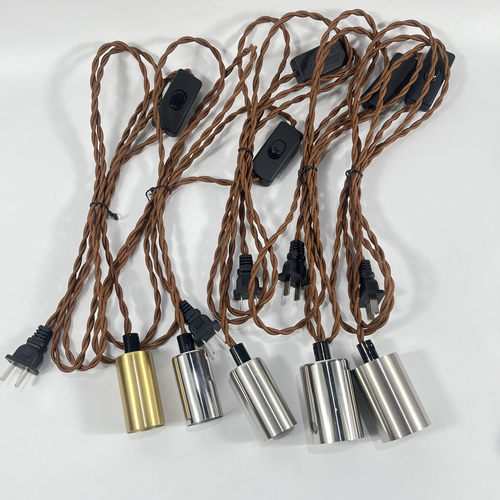 E27/E14螺口带开关灯座