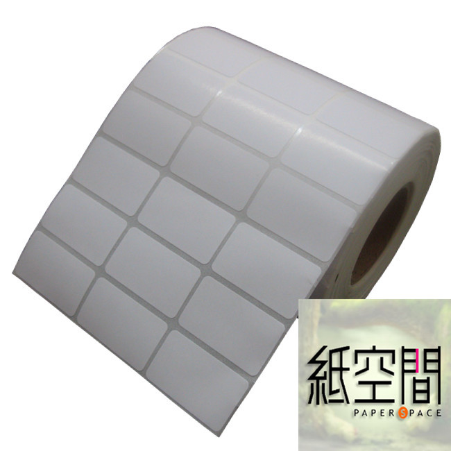 厂家直销铜版条码纸32-19mm-10000张标签打印纸/不干胶纸条形码纸