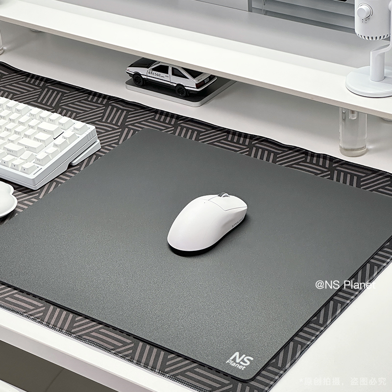 NS Planet钢化玻璃鼠标垫自定义fps高端电竞办公桌垫超晶分子N66