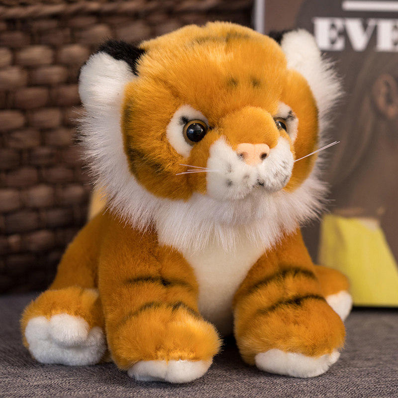 老虎玩偶东北虎毛绒玩具小老虎公仔娃娃2022虎年吉祥物新年礼物